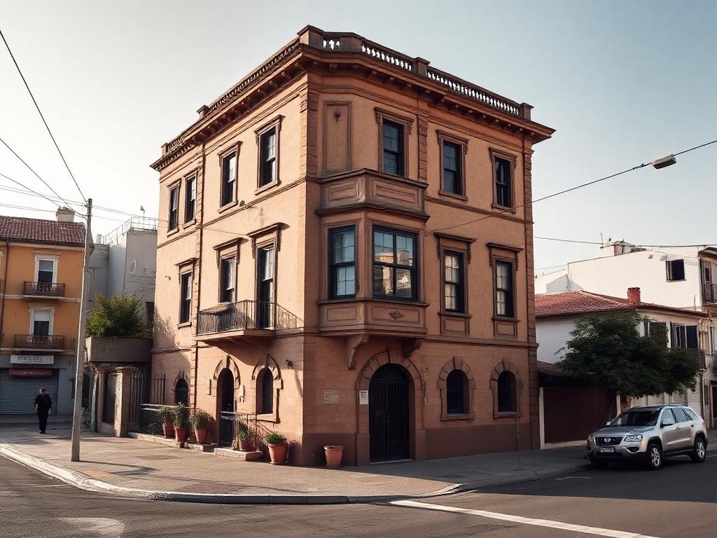 Fachada de casa disponible para renta temporal